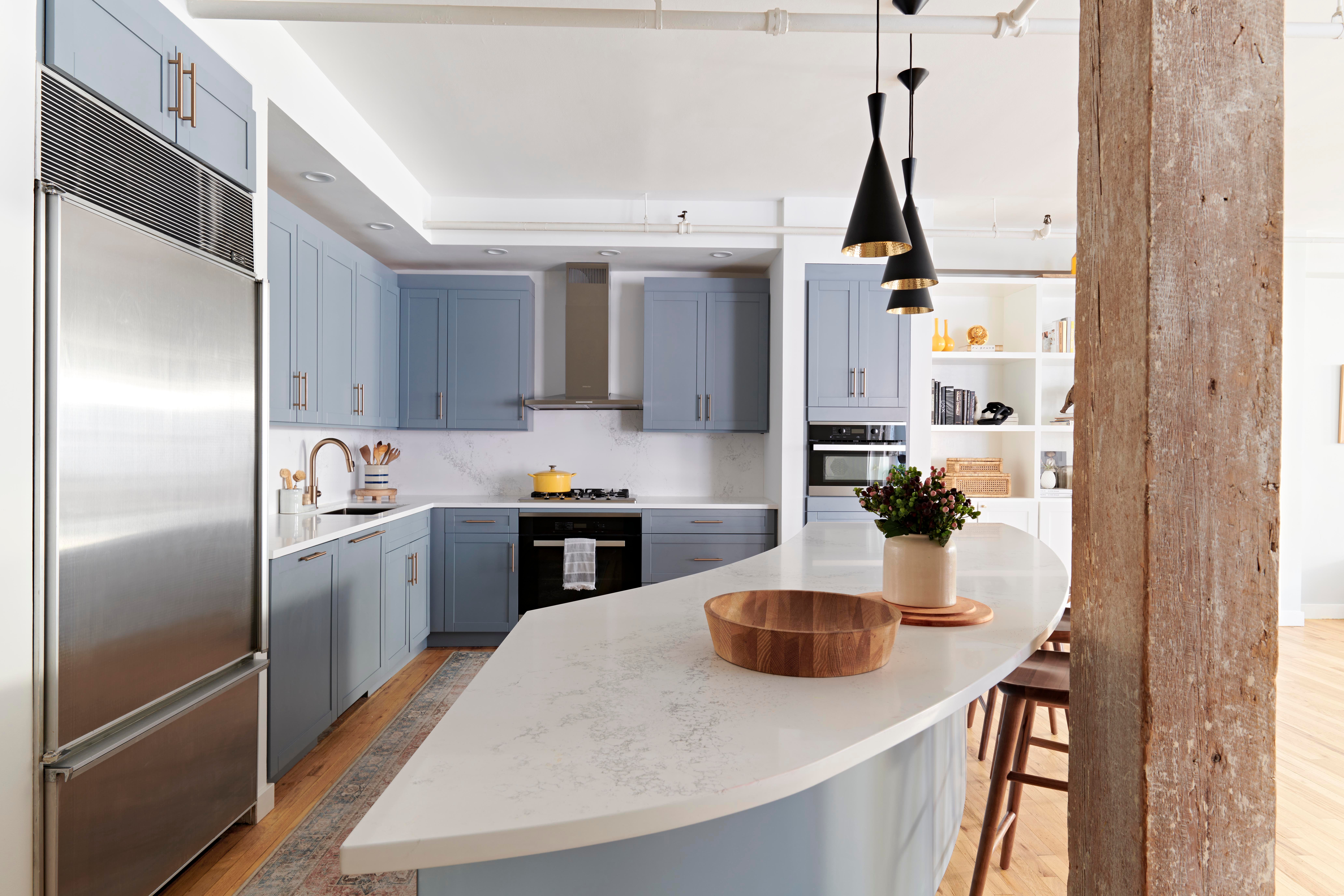 Open kitchen layout