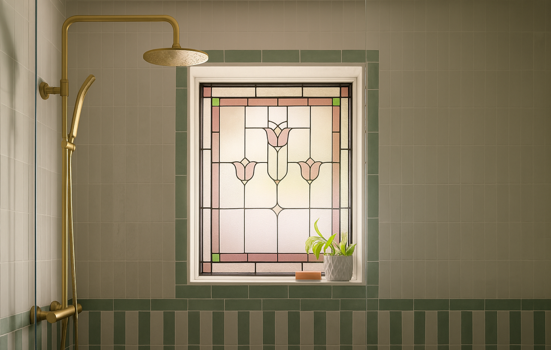 1920s House Renovation-stain glass