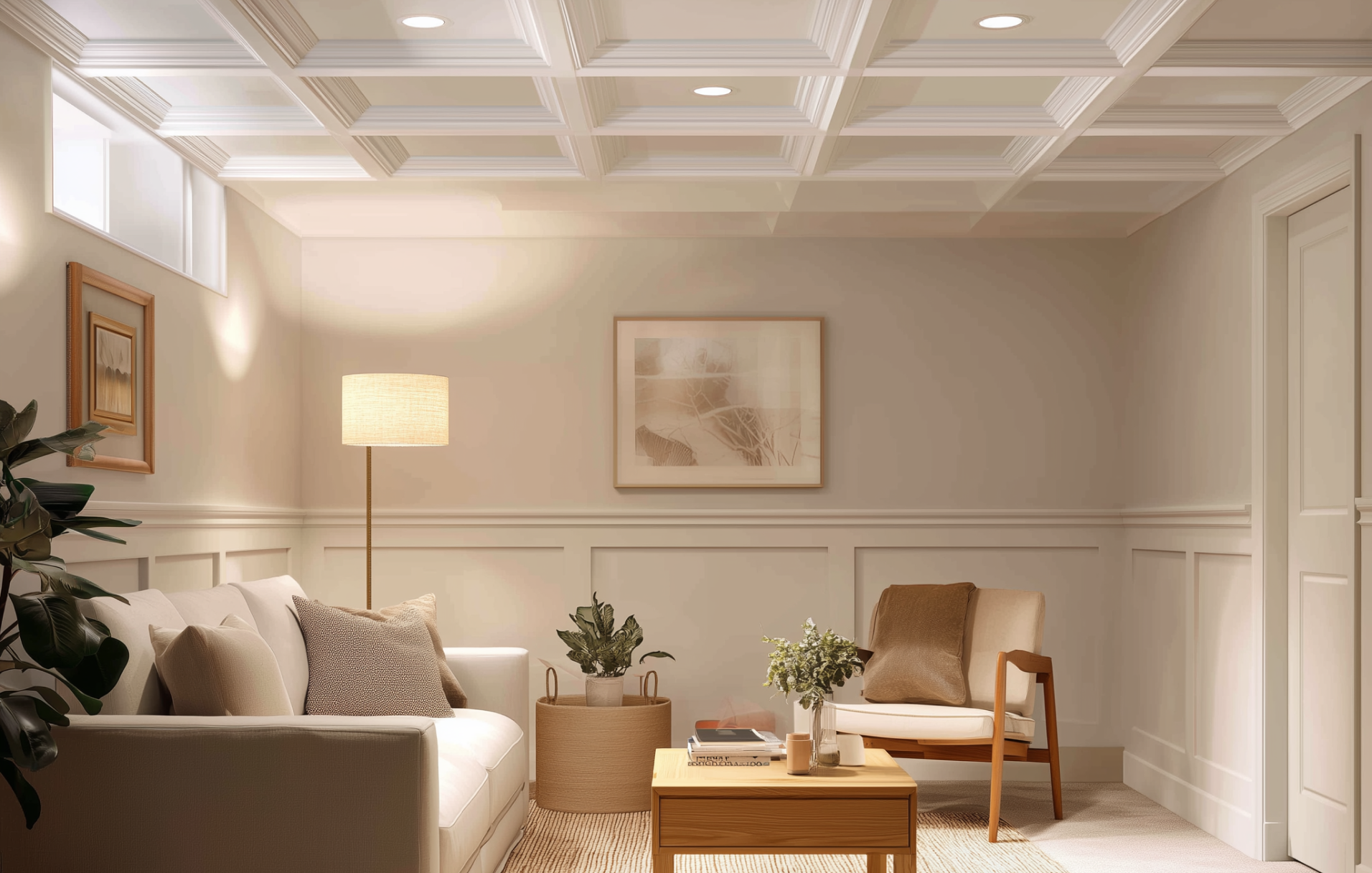 Basement Ceiling Options-tray