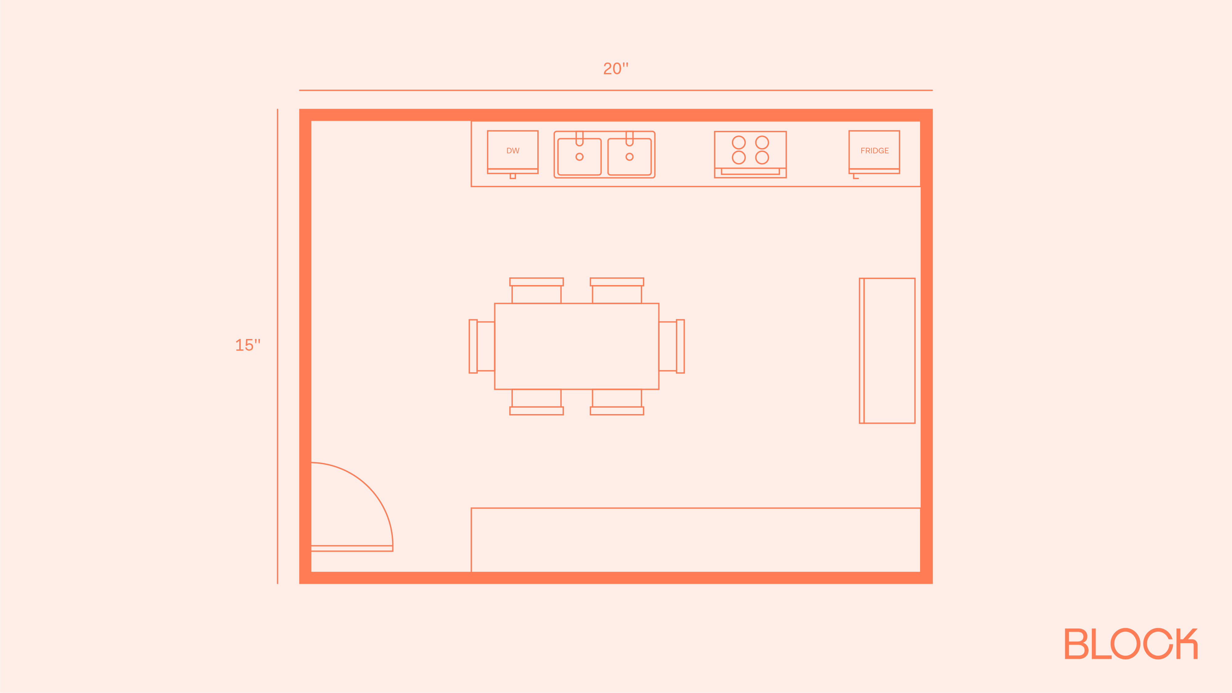 Block kitchen plan 15x20