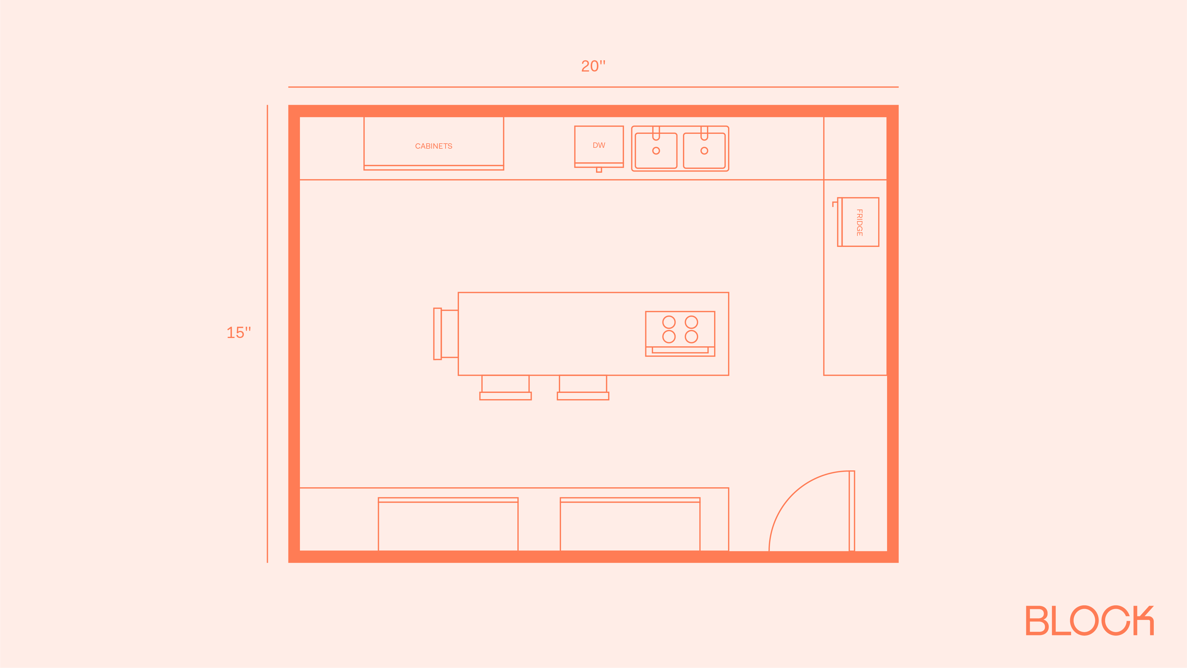 Block kitchen plan 15x20
