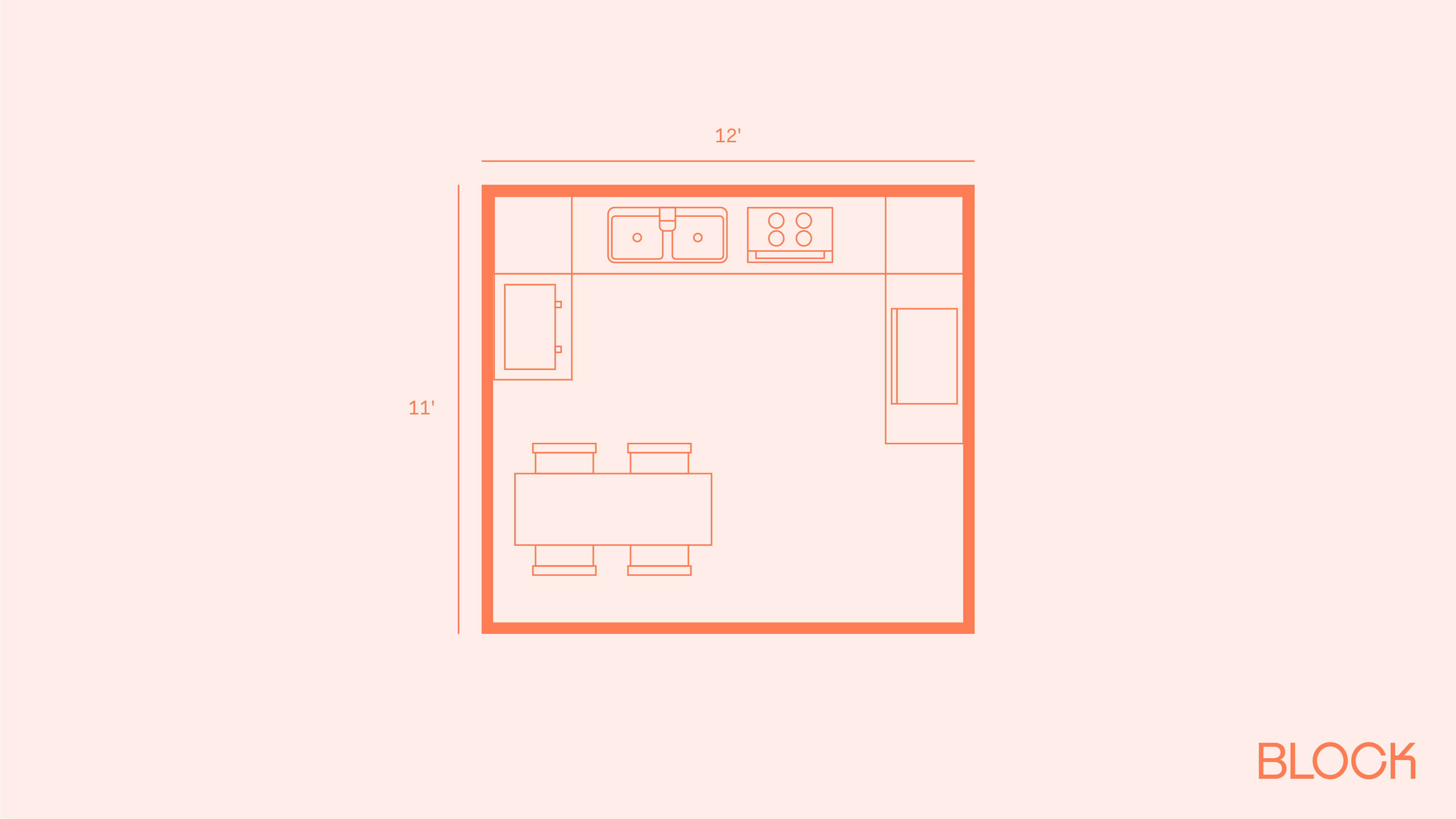 Block bathroom floor plan 11x12 layout