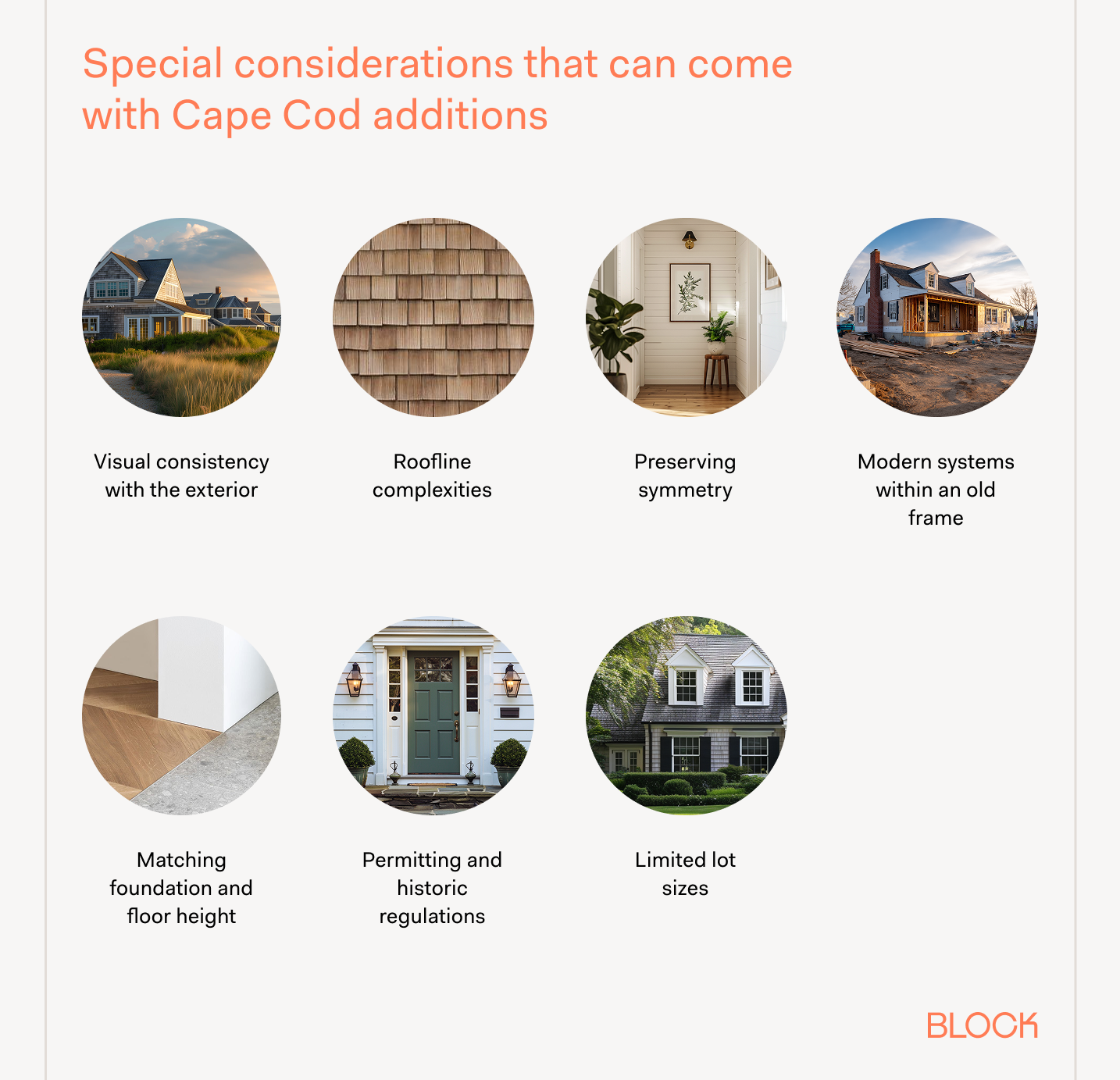 Special considerations that can come with Cape Cod additions