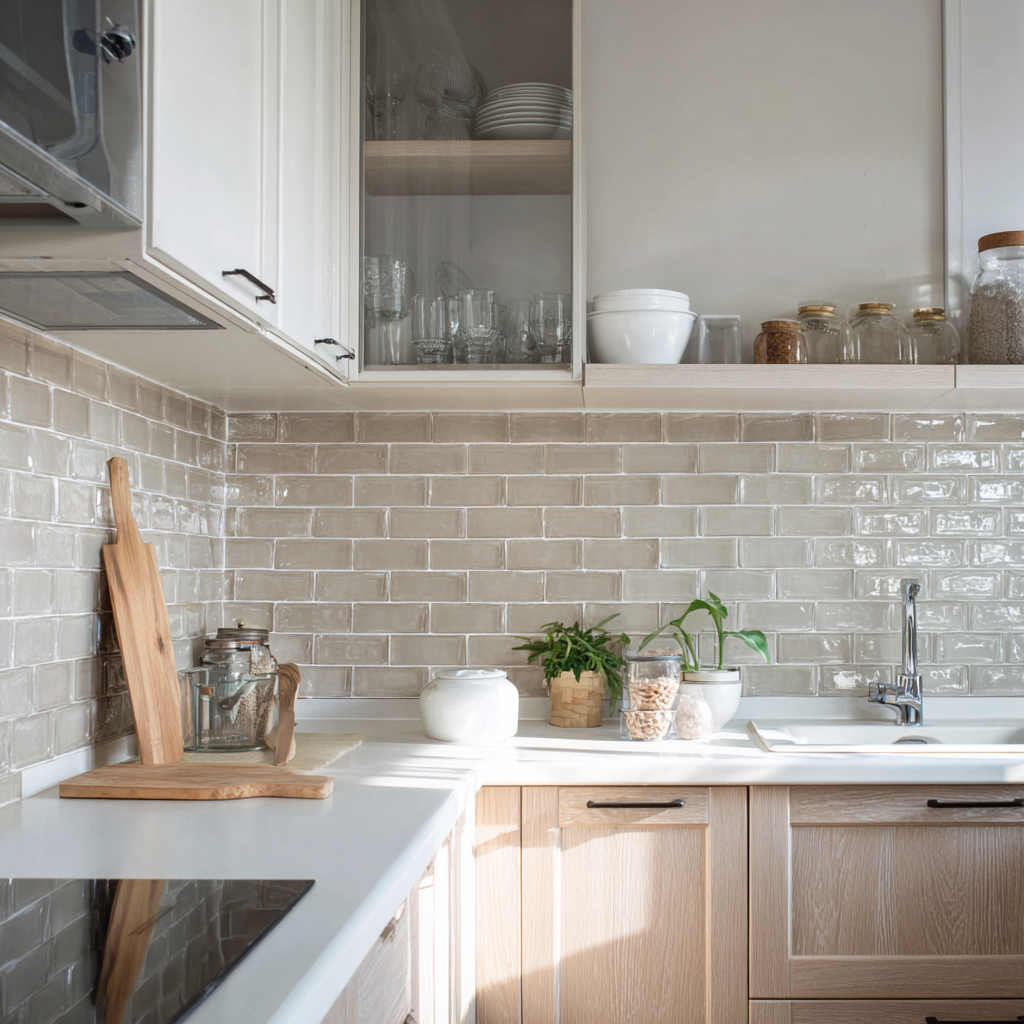 Cost of kitchen backsplash - glass