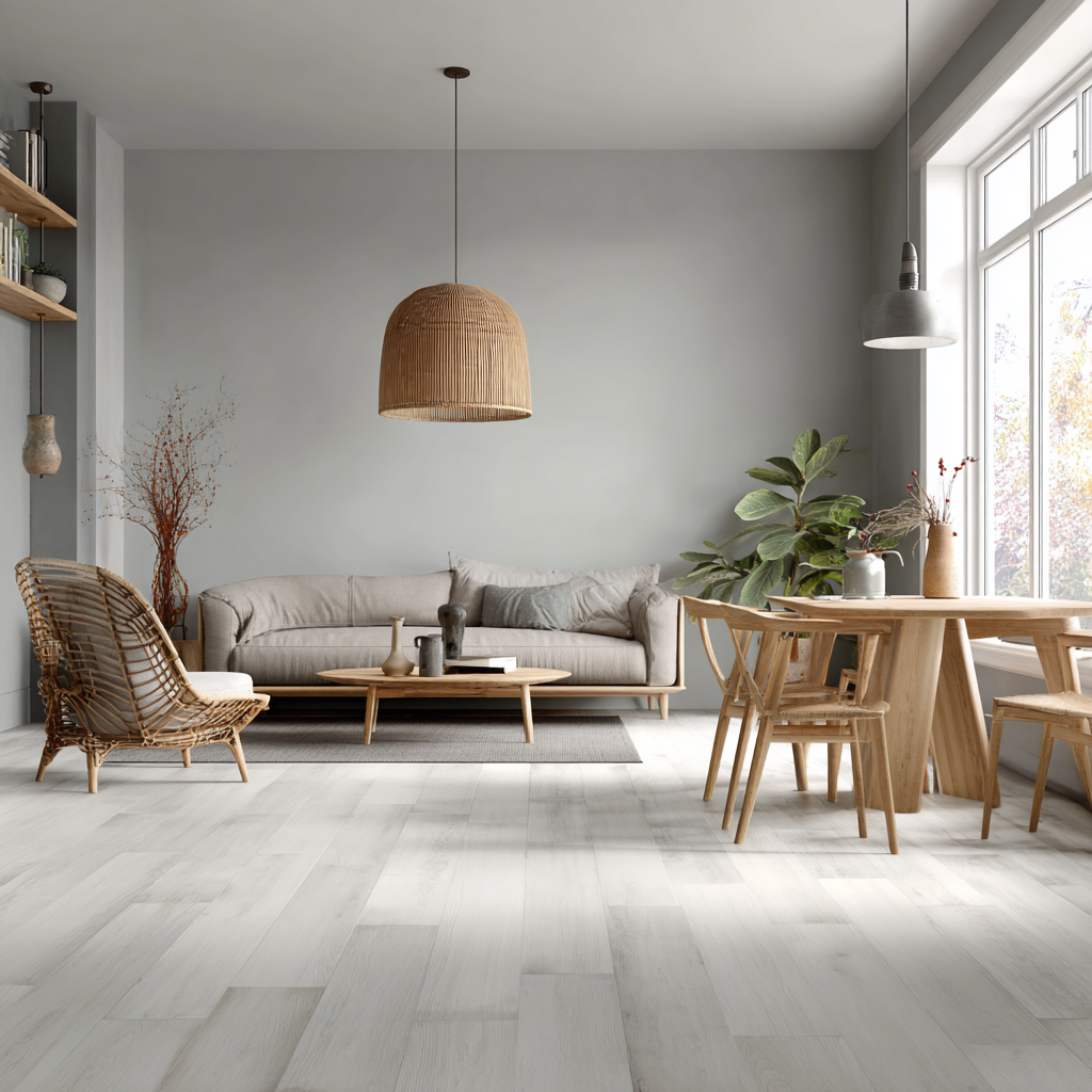 Gray Floros Gray Walls