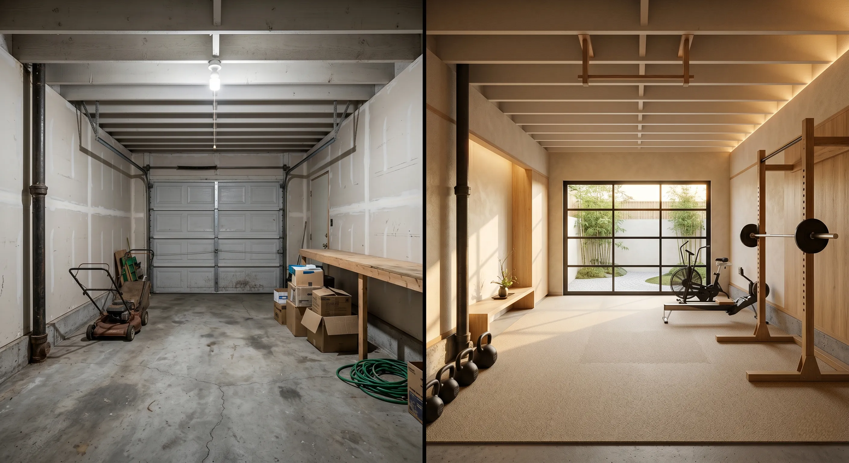 Japanese Minimalist Cross-Training Gym