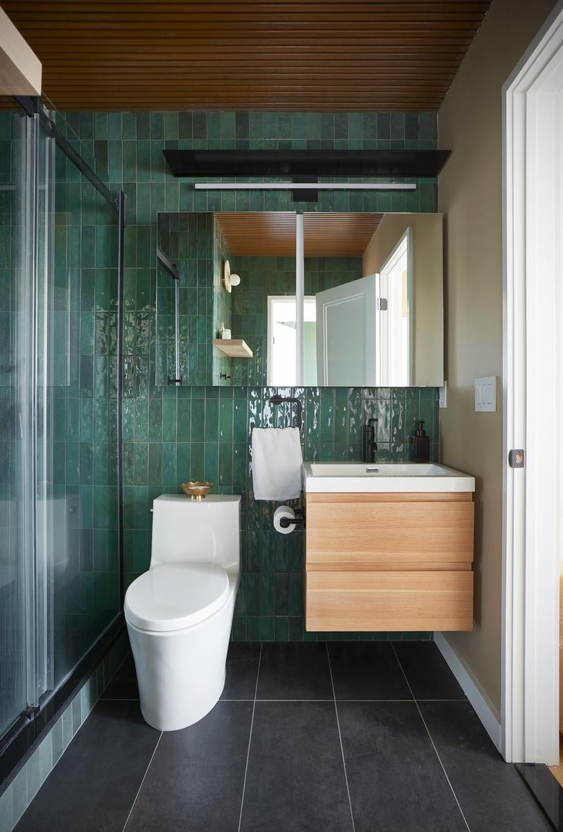 Large Tile Bathroom
