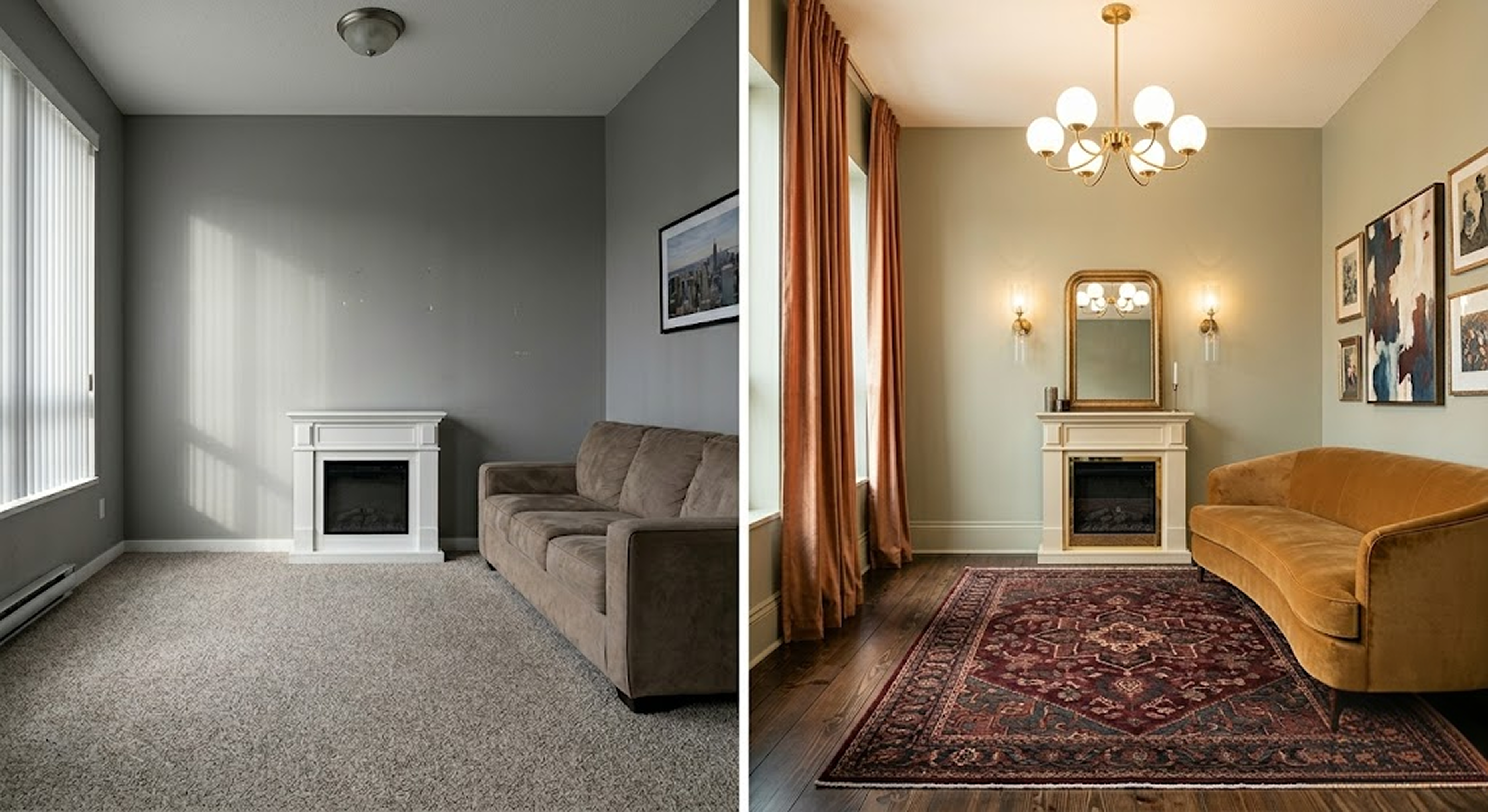 Living room_Condo Renovation Before-and-Afters_ Kitchens, Bathrooms & More 10