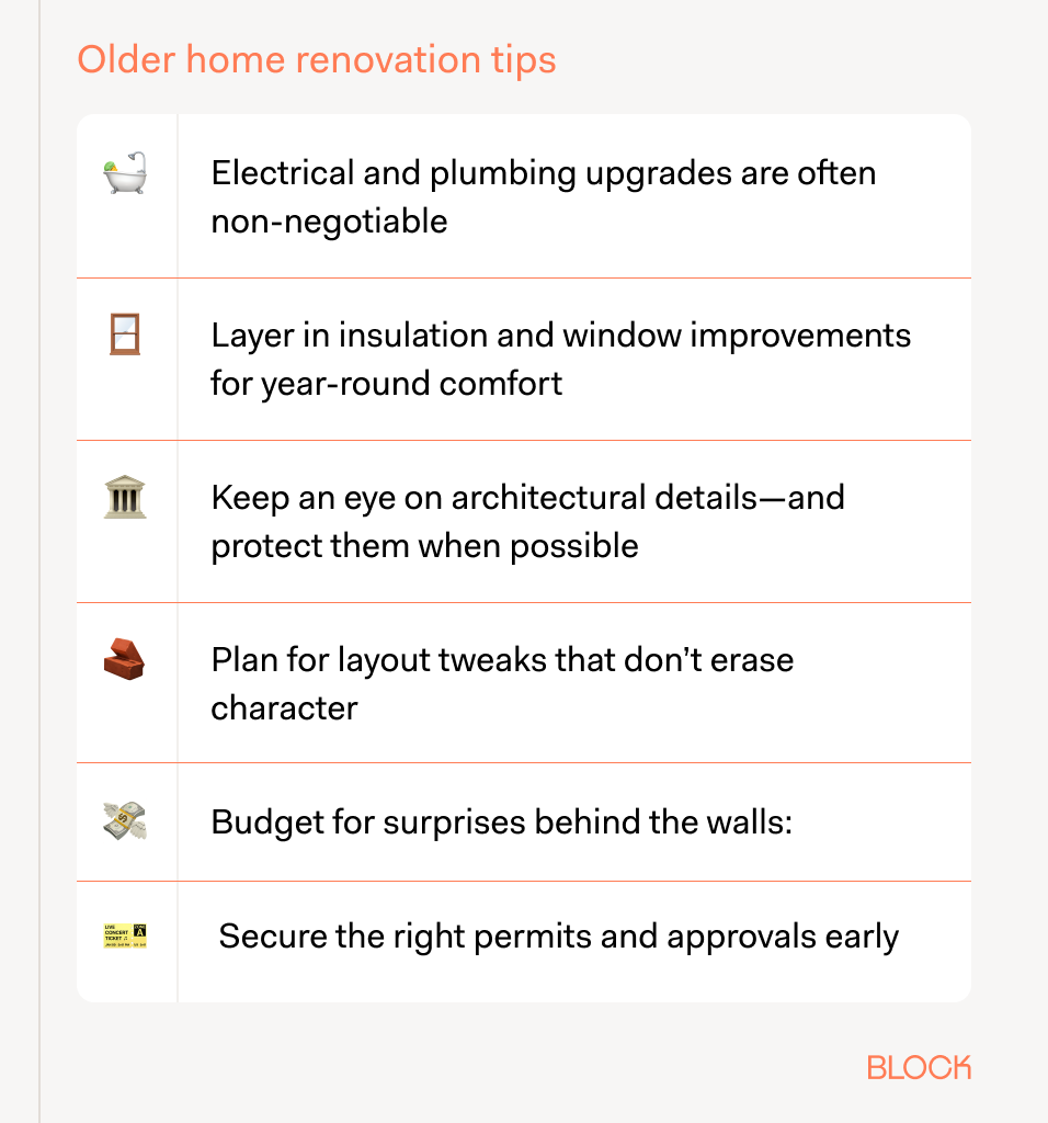 Older Home Remodeling Checklist in Bayside and Little Neck, Queens