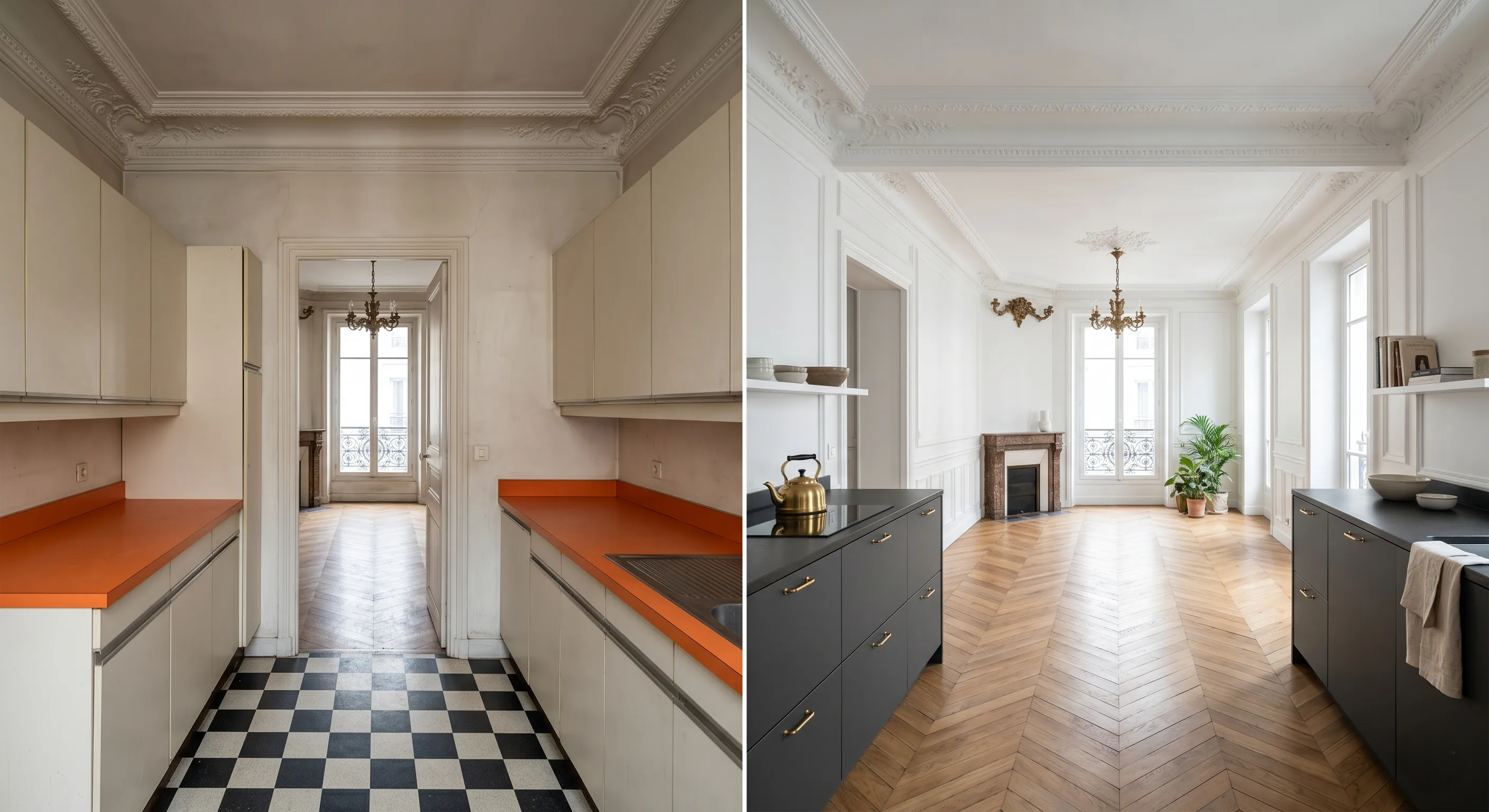 Parisian Chic Apartment (The Elevated Corner View)
