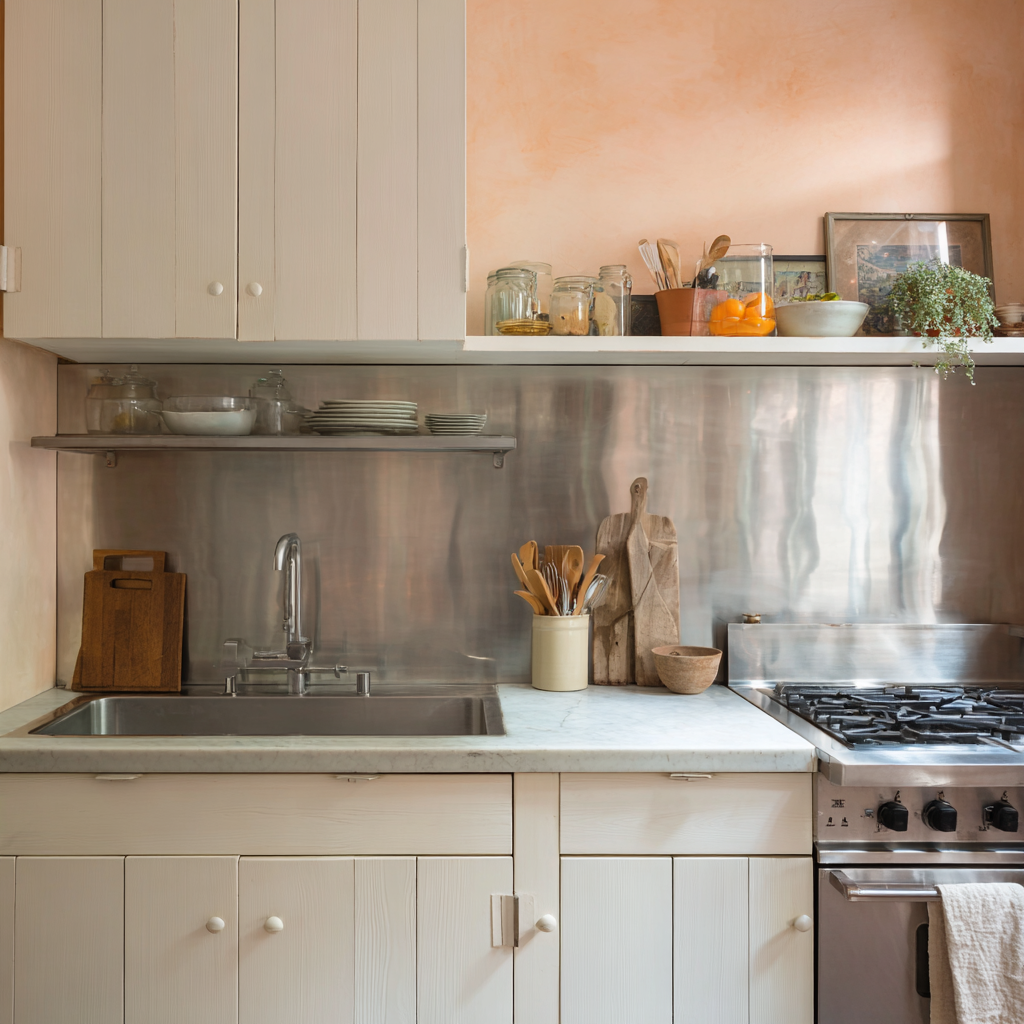 Stainless Steel Backsplash
