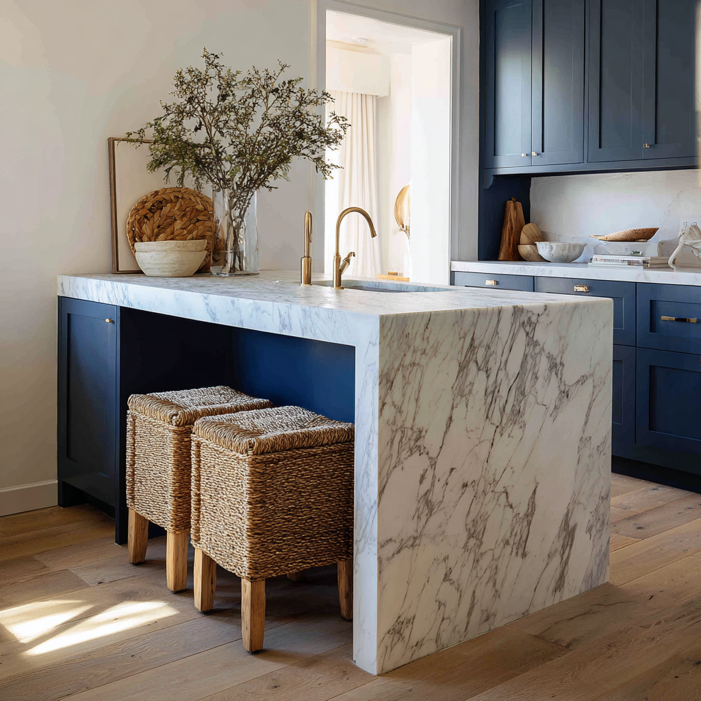 Statement Island Bungalow Kitchen