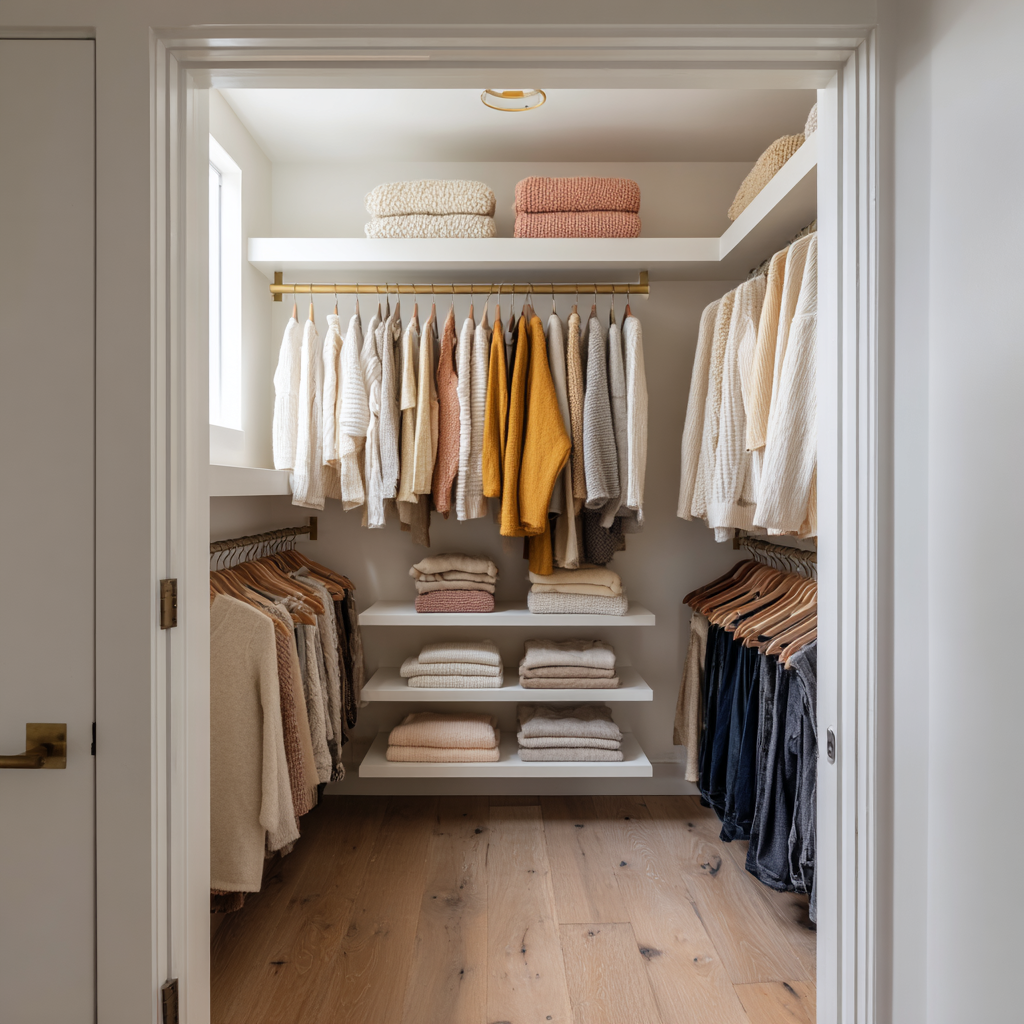 Walk in closet inspiration