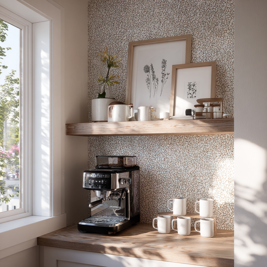 Wall Paper as a Backsplash