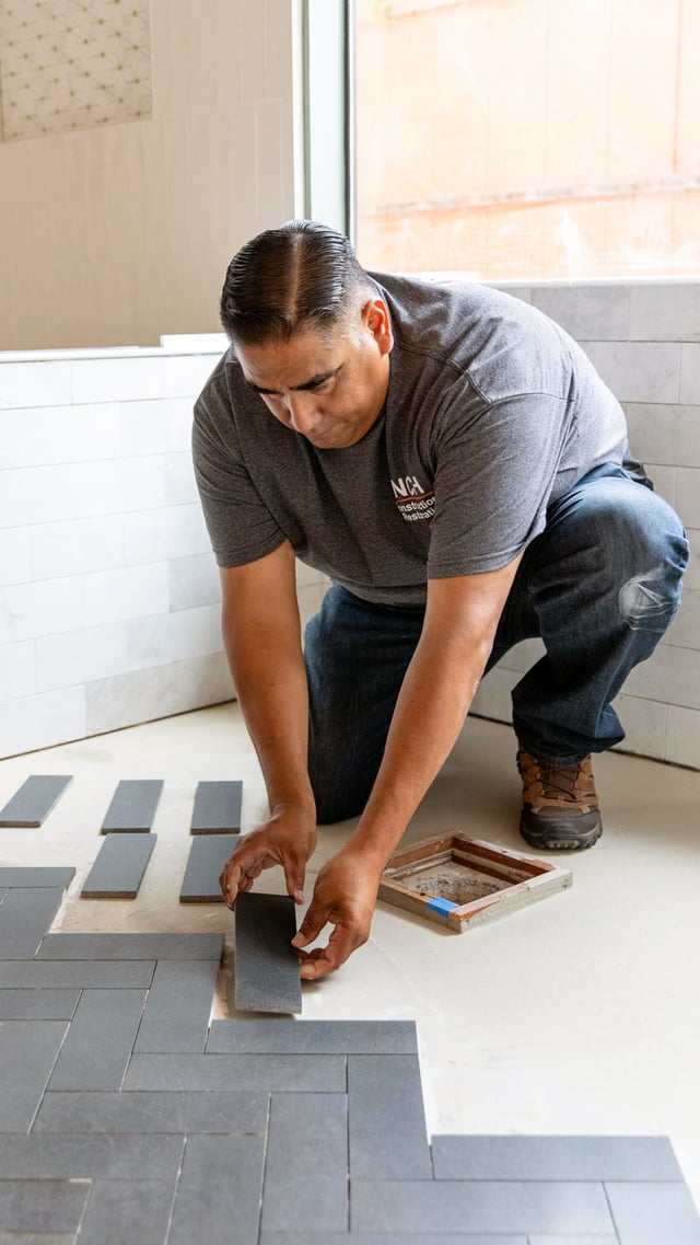 bathroom layout