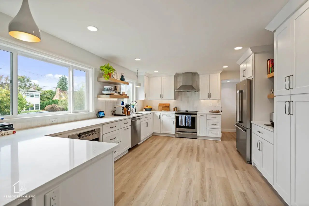 Complete kitchen renovation in Seattle