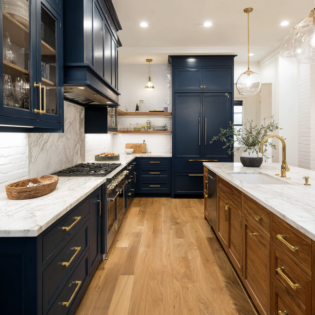 A classic transitional kitchen