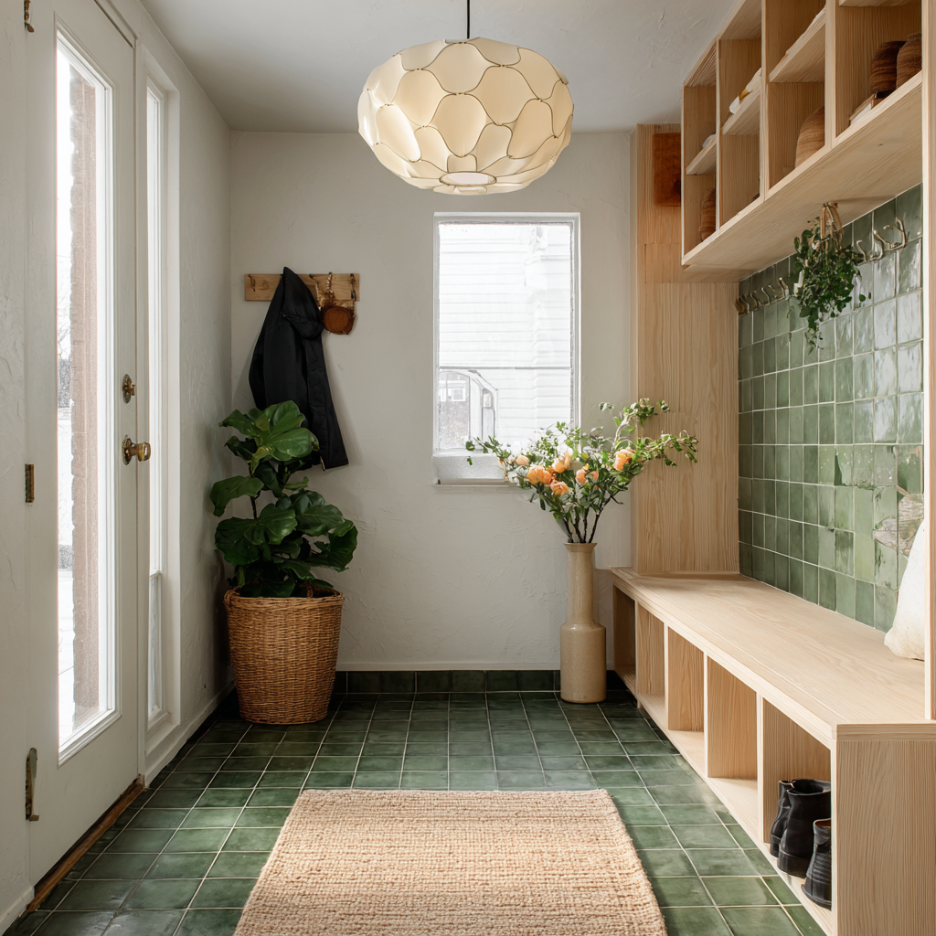 u5821215421_A_compact_mudroom_with_a_blossom-shaped_pendant_l_c86c2b4b-0915-41e8-a177-00c1d9ddfc5c_1