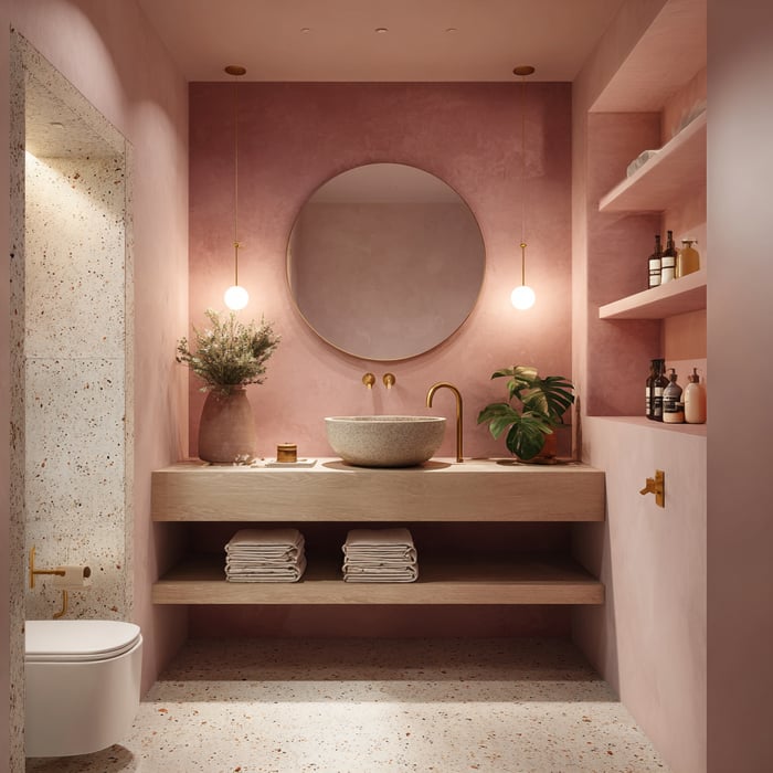 u5821215421_A_contemporary_bathroom_color-drenched_in_dusty_b_8932b1b0-03ef-4889-9948-0a2cfd84fa15_0