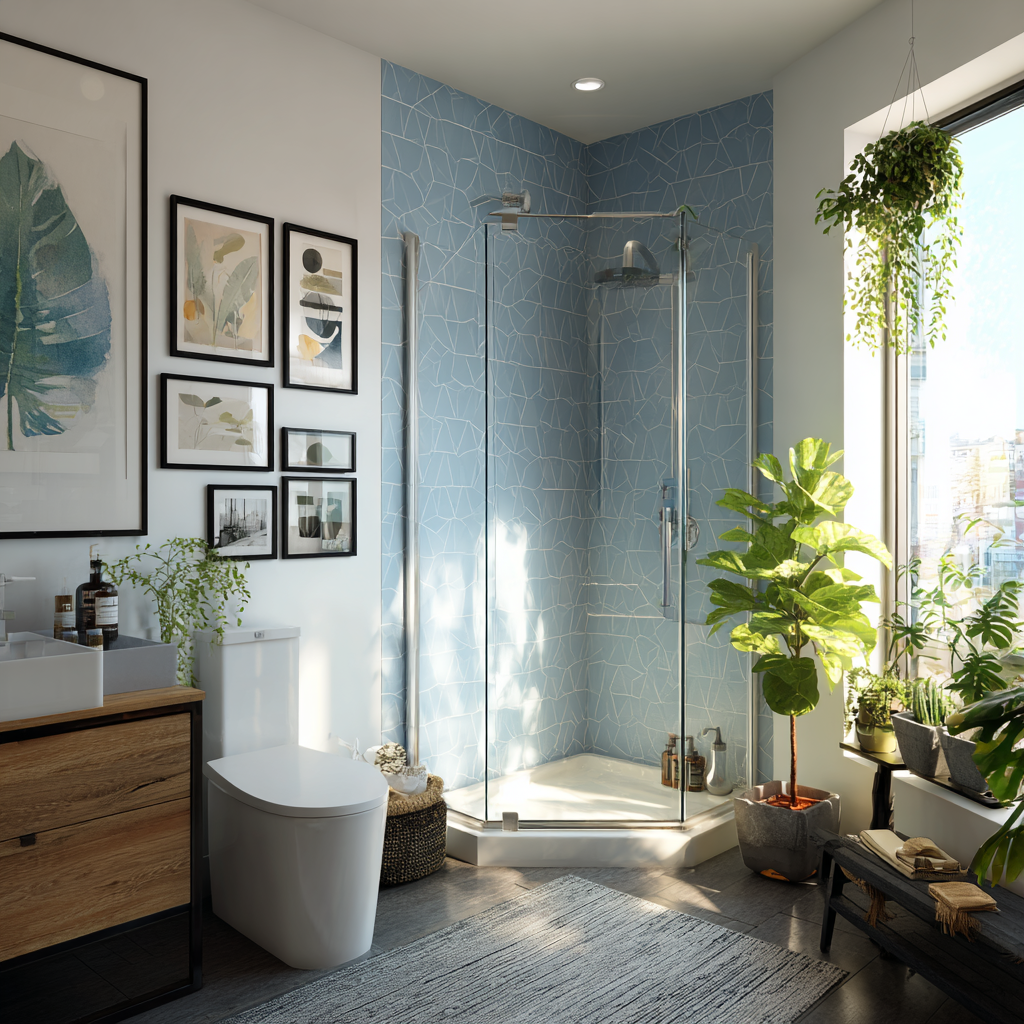 u5821215421_A_small_urban_bathroom_with_a_neo-angle_corner_sh_1c8e2795-1a76-4c38-90e3-9bf1d63d03a3_0