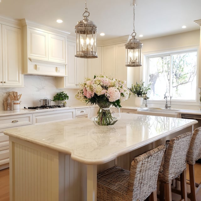 Classic_shaker_kitchen_with_a_rounded_island_in_center