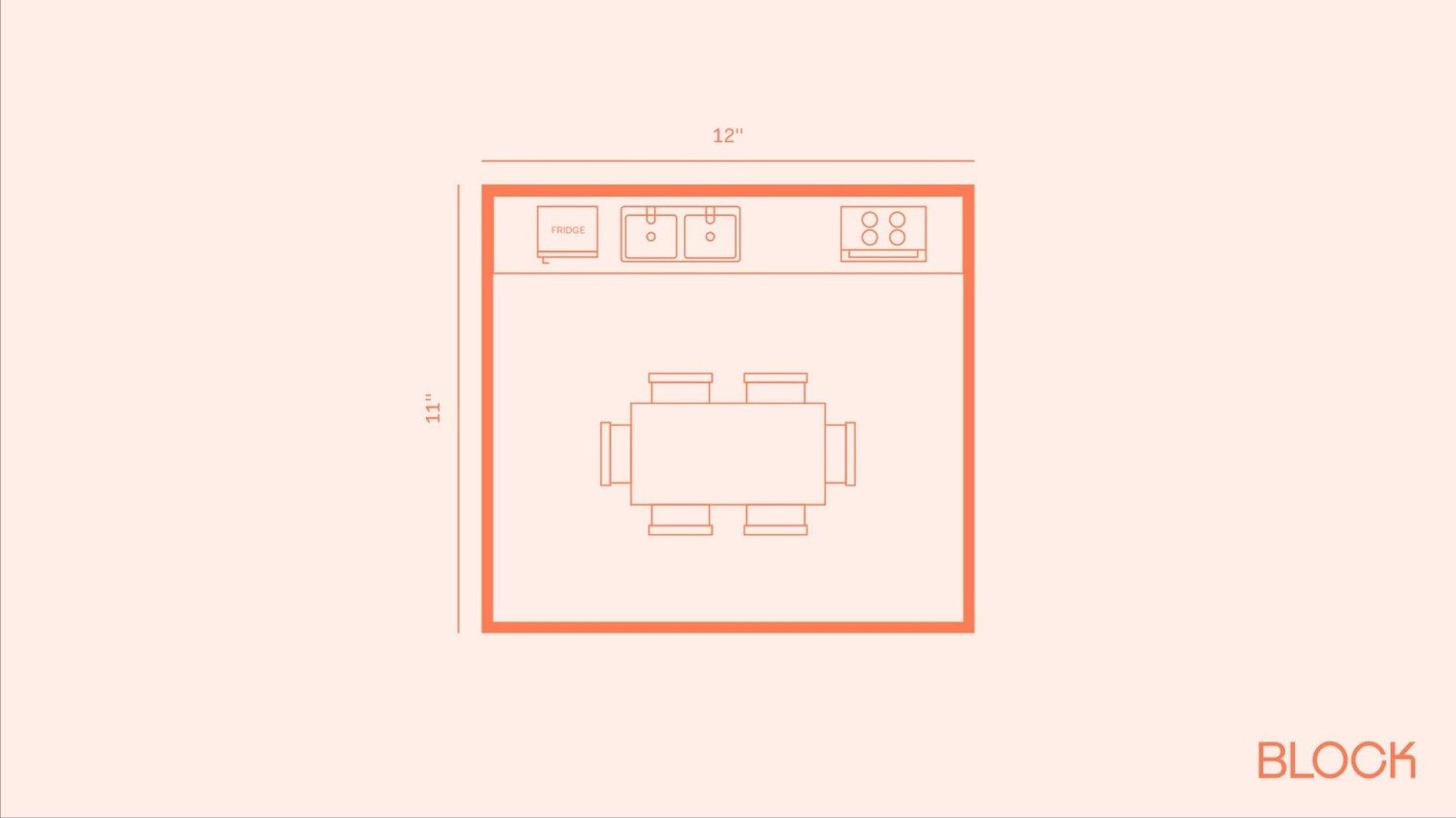 Block kitchen plan 11x12 layout