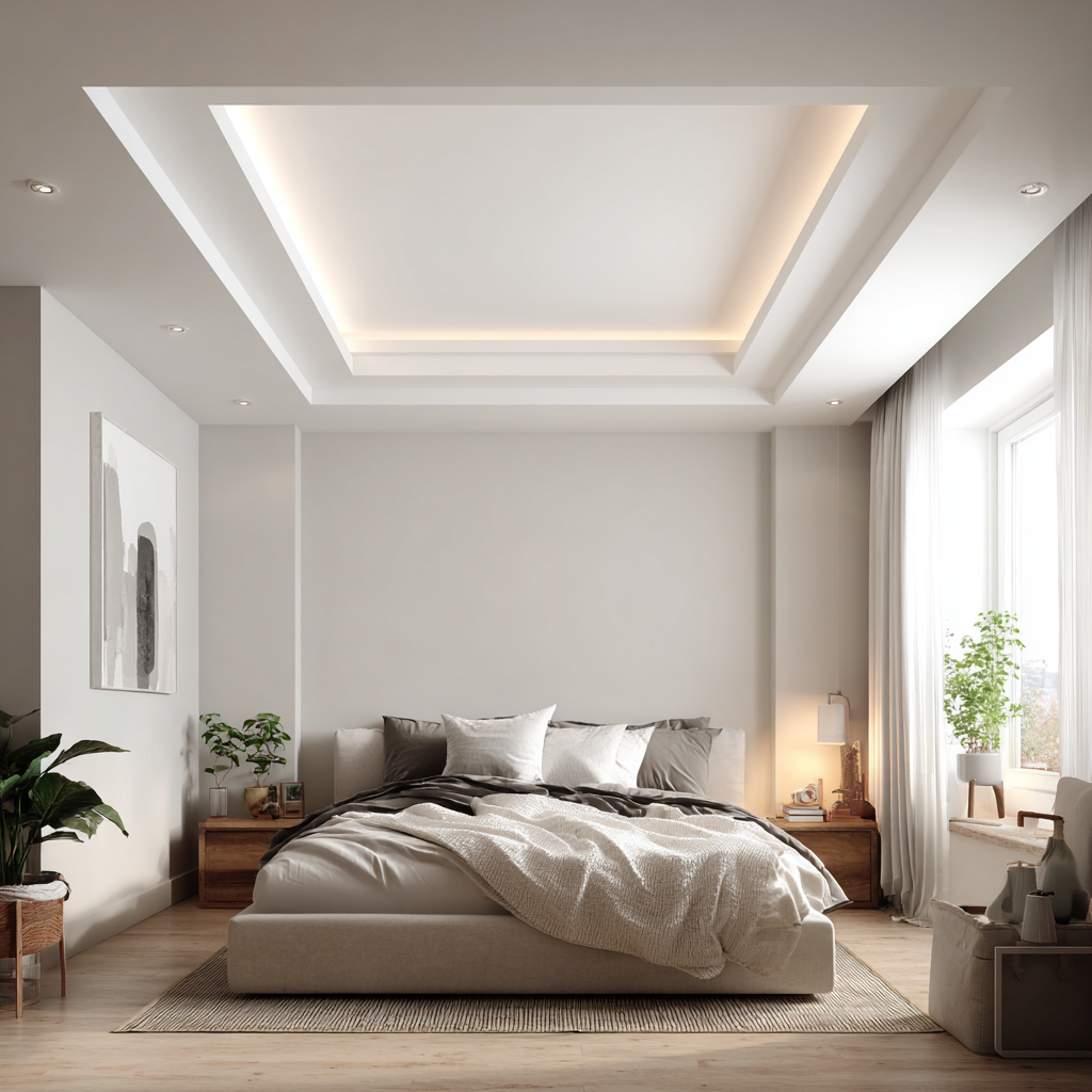Modern Tray Ceiling Ideas for Master Bedrooms